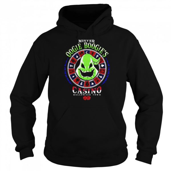 Mister Oogie Boogie Casino Halloween Town shirt