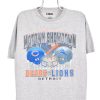 Modern Bears  Lions shirt, 2011 NFL grey graphic tee