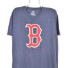 Modern Boston Red Sox shirt, MLB grey graphic tee