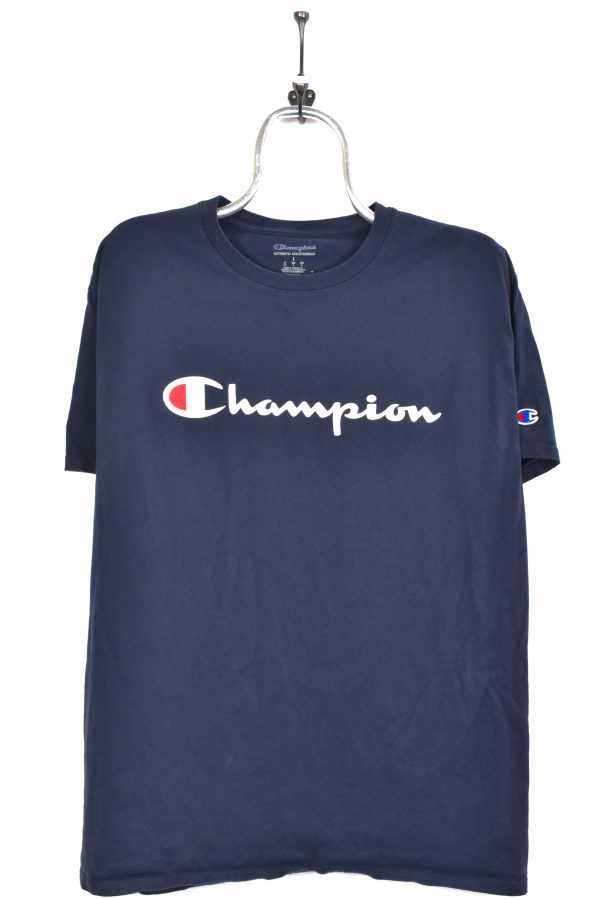 Modern Champion shirt, short sleeve graphic tee