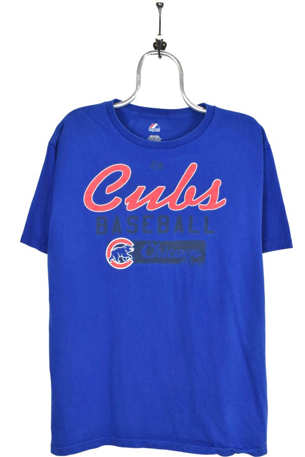 Modern Chicago Cubs shirt, MLB navy blue graphic tee