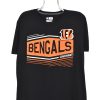 Modern Cincinnati Bengals shirt, NFL black graphic tee