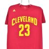 Modern Cleveland Cavaliers shirt, NBA LeBron 23 burgundy tee