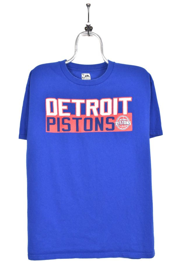 Modern Detroit Pistons shirt, NBA blue graphic tee