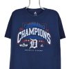 Modern Detroit Tigers shirt, 2011 MLB navy graphic tee