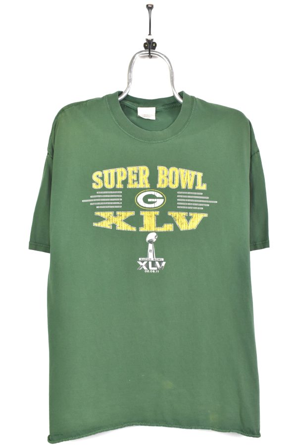 Modern Green Bay Packers shirt, 2011 NFL Super Bowl graphic tee