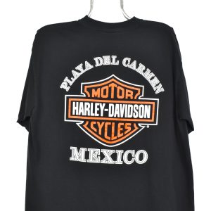 Modern Harley Davidson shirt, Mexico motorcycle biker tee