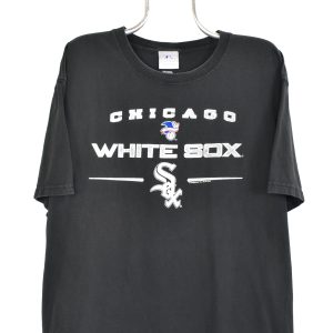 Modern MLB Chicago White Sox black t-shirt