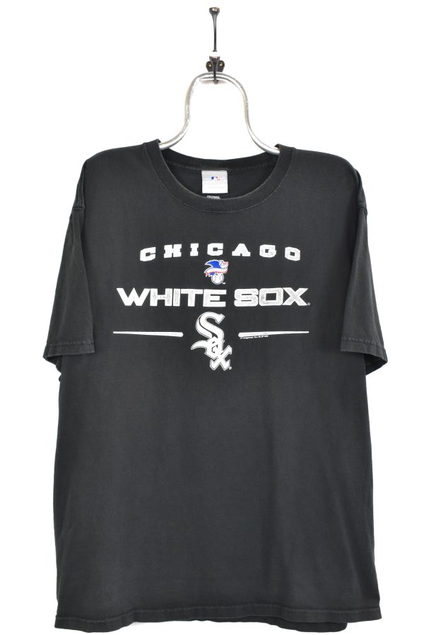 Modern MLB Chicago White Sox black t-shirt