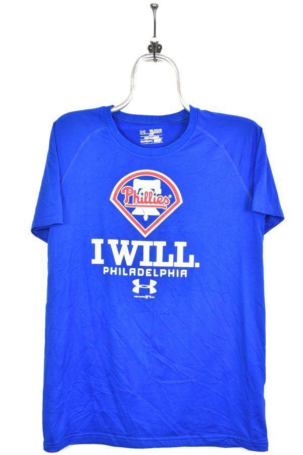 Modern MLB Philadelphia Phillies blue athletic t-shirt