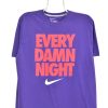 Modern Nike purple t-shirt
