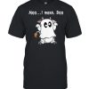 Moo I Mean Boo Ghost CowFunny halloween Cow Boo shirt