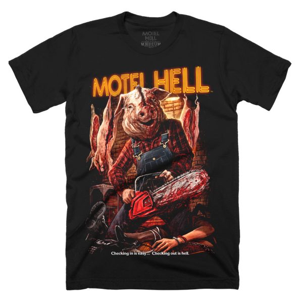 Motel Hell Checking Out Is Hell T-Shirt