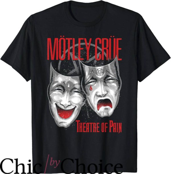 Motley Crue Tour T-Shirt Theatre Of Pain