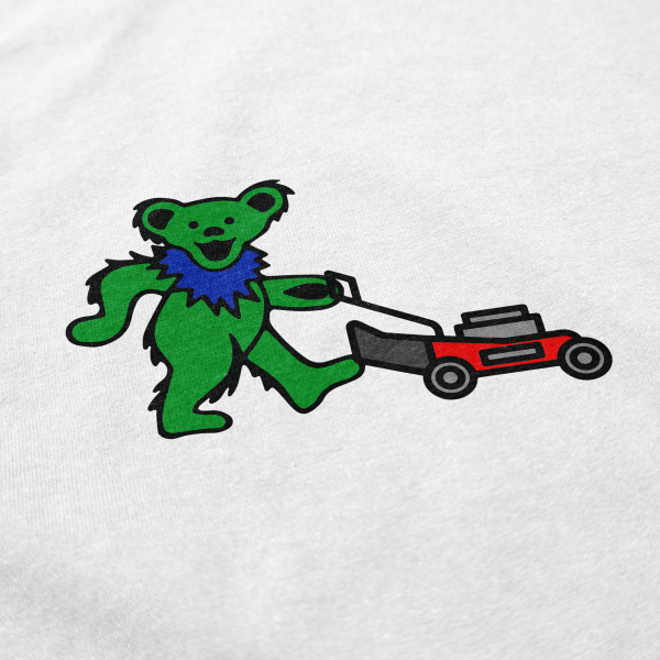Mowing Bear T Shirt