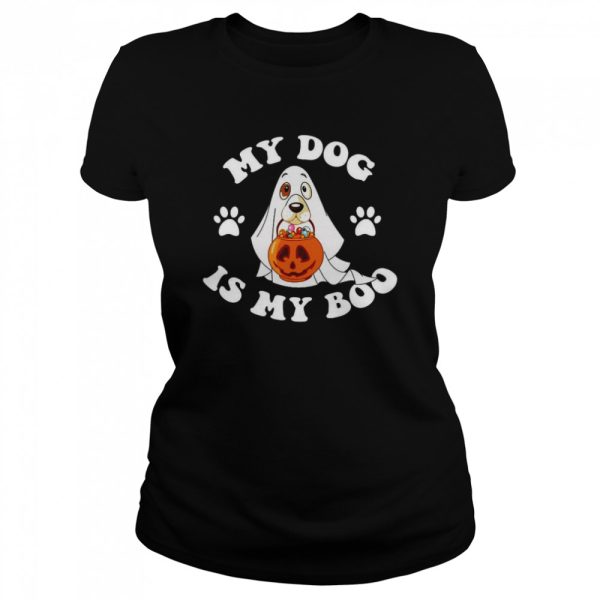 My Dog is My Boo Ghost Halloween shirt