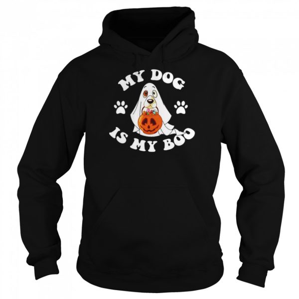 My Dog is My Boo Ghost Halloween shirt