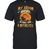 My broom broke so now I ride a motorcycle Halloween shirt