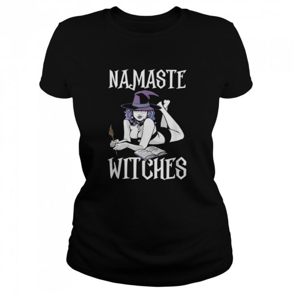 Namaste Witches Witch Monster Scary Halloween shirt