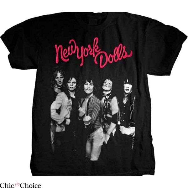 New York Dolls T-shirt Photo Slim