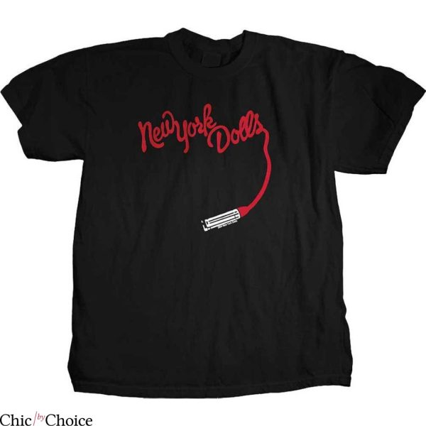 New York Dolls T-shirt Retro Red Style
