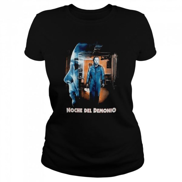 Noche Del Demonio Scary Movie Halloween shirt