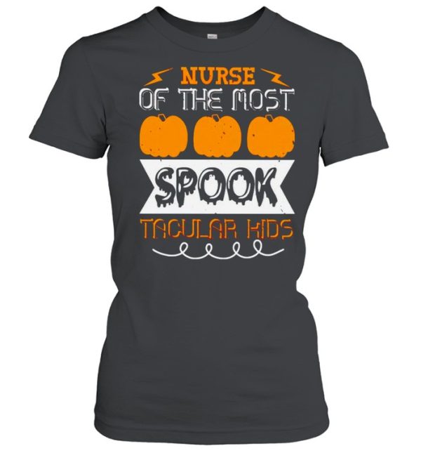 Nurse of the most spooktacular kids Halloween shirt