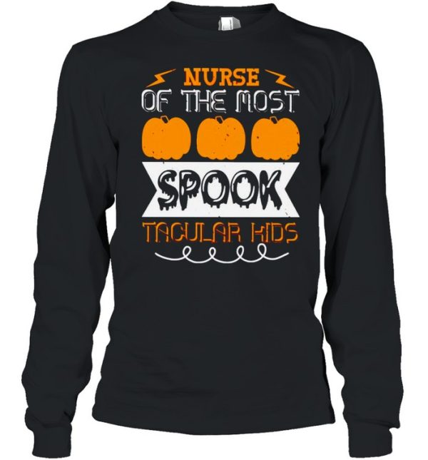 Nurse of the most spooktacular kids Halloween shirt