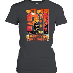 October 31 Happy Halloween Shirt 1 October 31 Happy Halloween Shirt 2