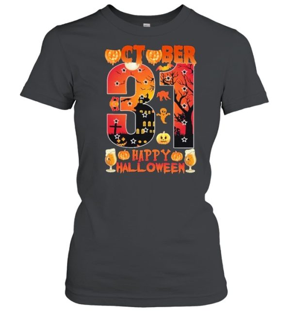 October 31 Happy Halloween Shirt