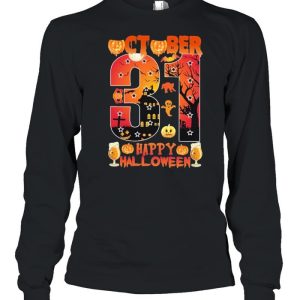 October 31 Happy Halloween Shirt 2 October 31 Happy Halloween Shirt 3
