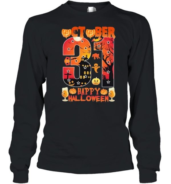 October 31 Happy Halloween Shirt