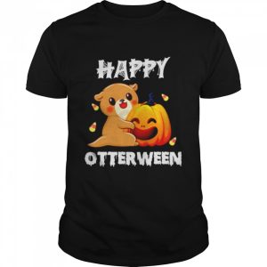 Otter happy Halloween otterween shirt 1