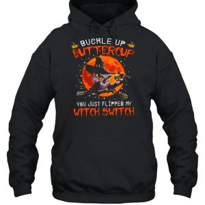 Owl Buckle Up Buttercup You Just Flipped My Witch Switch Skull Halloween Shirt 4 Owl Buckle Up Buttercup You Just Flipped My Witch Switch Skull Halloween Shirt 5