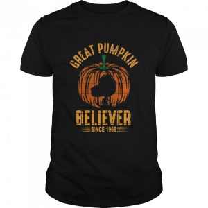 Peanuts Great Pumpkin Believer Since 1966 Charlie Brown Halloween shirt Peanuts Great Pumpkin Believer Since 1966 Charlie Brown Halloween shirt