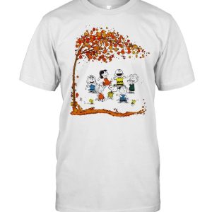 Peanuts characters happy Halloween shirt