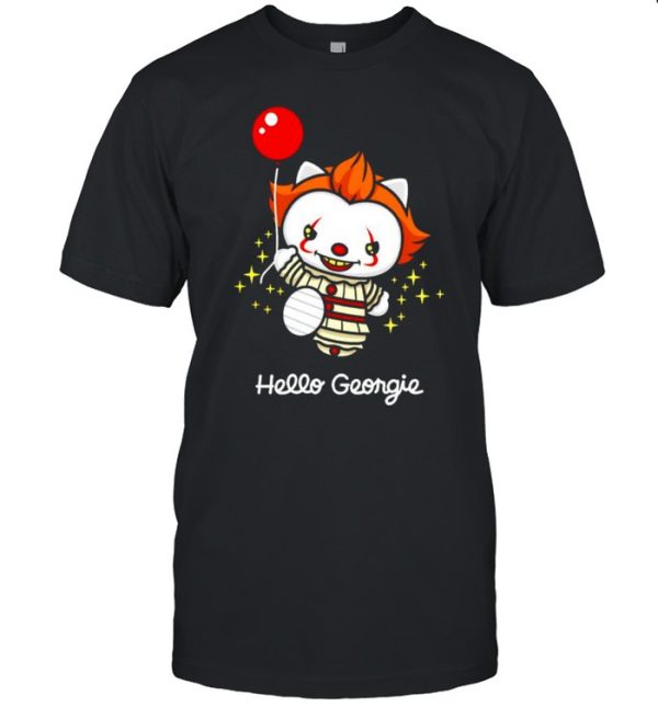 Pennywise cat hello georgie shirt