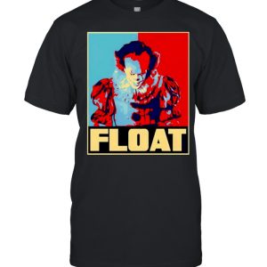 Pennywise horror halloween float shirt