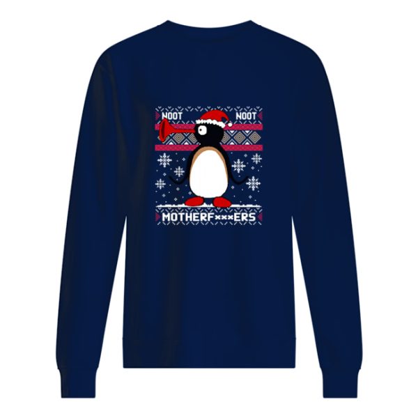 Pingu Noot Noot Motherfucker Christmas sweater, sweatshirt