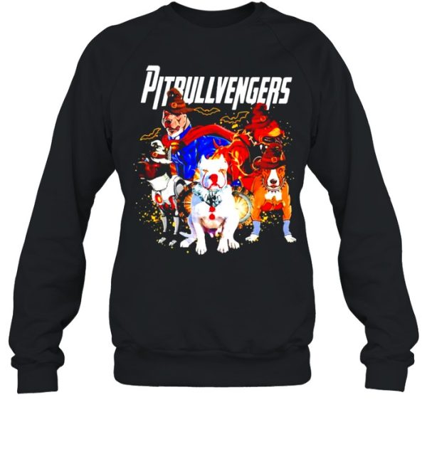 Pitbull Avengers Pitbullvengers Halloween shirt