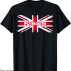 Plymouth Argyle T-Shirt British Flag Gift Souvenir T-Shirt