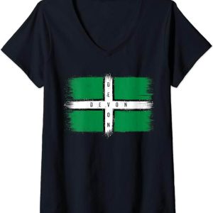 Plymouth Argyle T-Shirt Devon Flag UK T-Shirt NFL