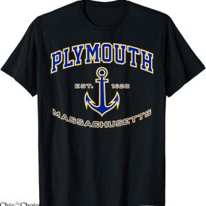 Plymouth Argyle T-Shirt Est 1620 Anchor Tee NFL