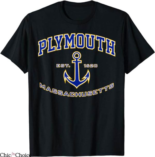 Plymouth Argyle T-Shirt Est 1620 Anchor Tee NFL