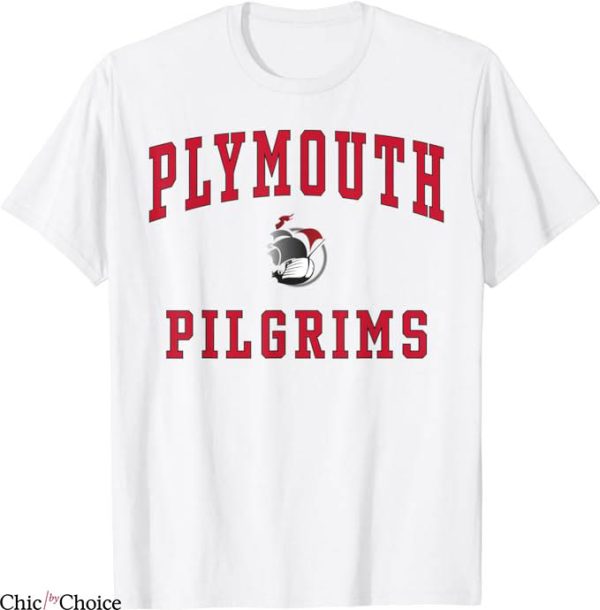 Plymouth Argyle T-Shirt High School Pilgrims T-Shirt NFL