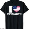 Plymouth Argyle T-Shirt I heart Plymouth T-Shirt NFL