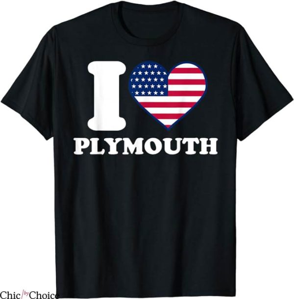 Plymouth Argyle T-Shirt I heart Plymouth T-Shirt NFL