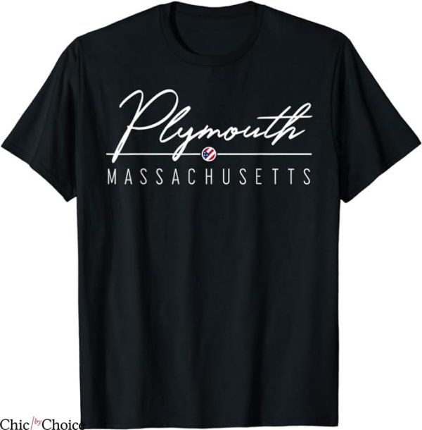 Plymouth Argyle T-Shirt Massachusetts Souvenirs Tee