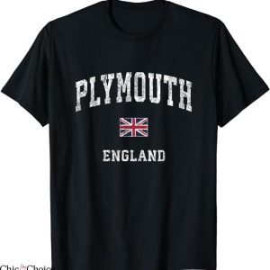Plymouth Argyle T-Shirt Plymouth England Vintage Tee NFL