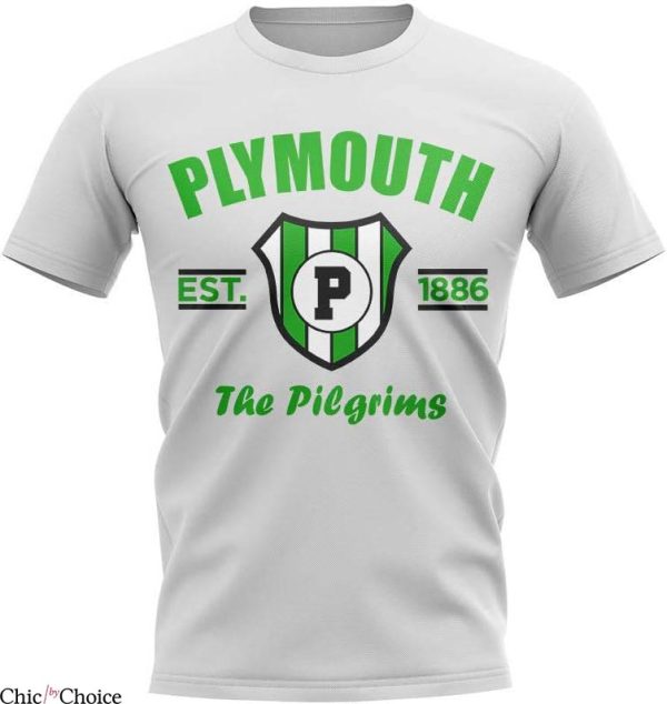 Plymouth Argyle T-Shirt Plymouth Established 1886 T-Shirt